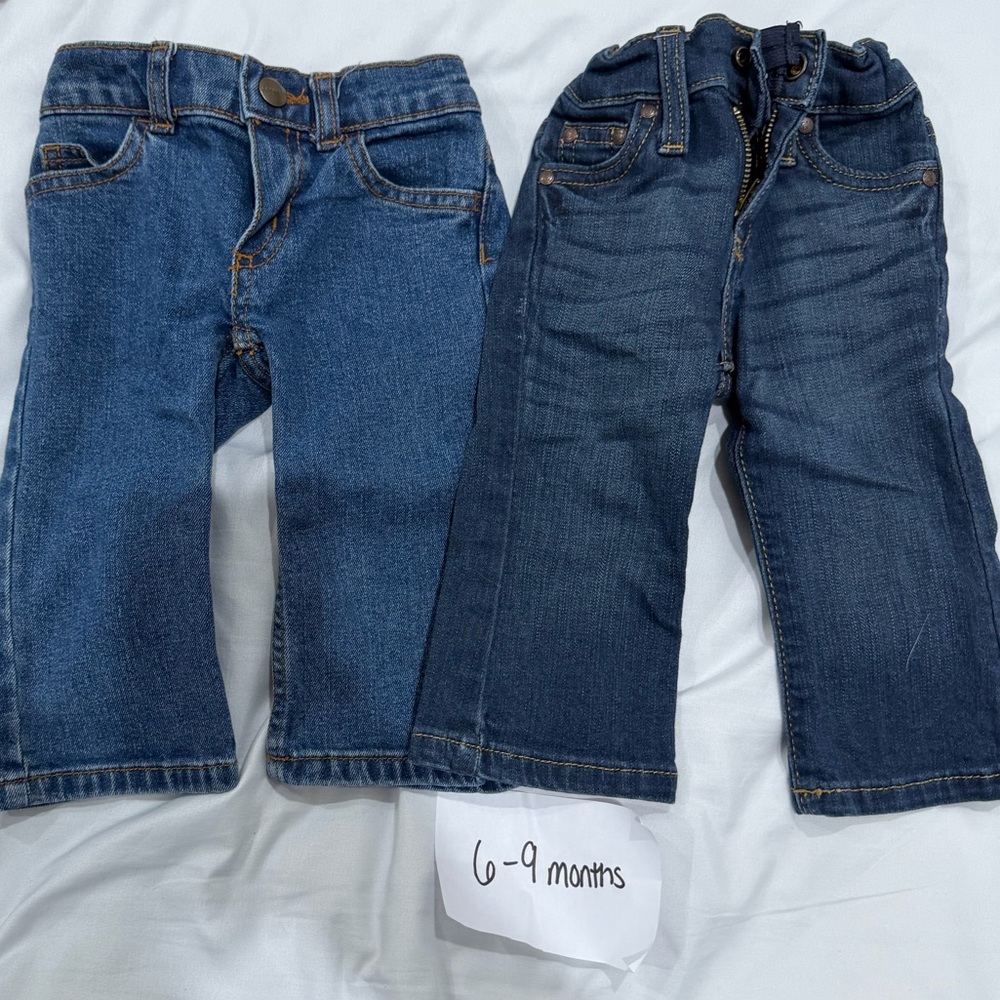 Wrangler and Carhartt Baby Jeans